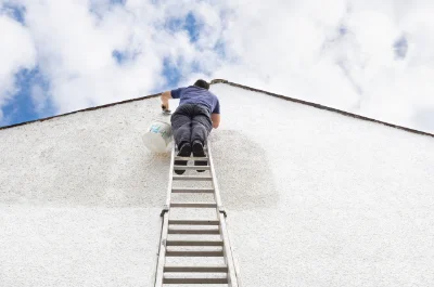 Peinture extérieure à Chatenet — façades et ravalement